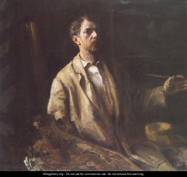 Self-portrait 1903 - Karoly Ferenczy