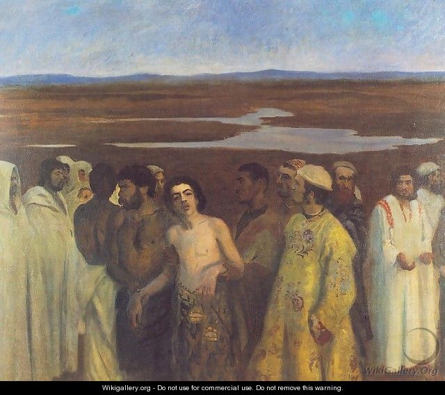Joseph Sold into Slavery by his Brothers 1900 - Karoly Ferenczy