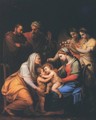 Holy Family with Saints 1813 - Janos Mihaly Hesz