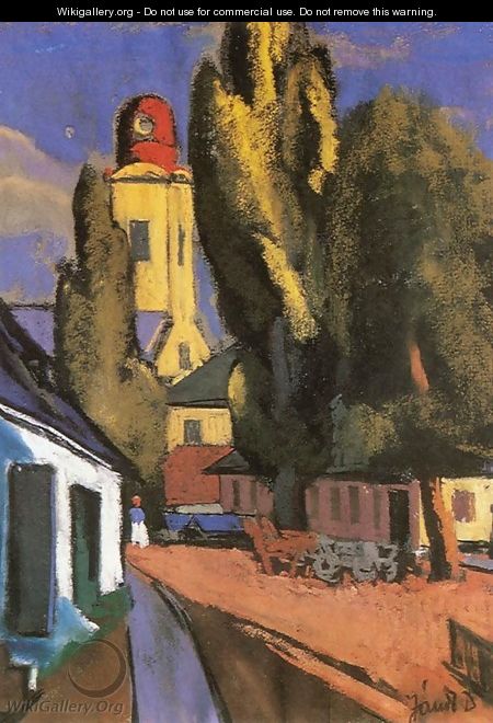 Street at Nagybanya 1943 - David Jandi