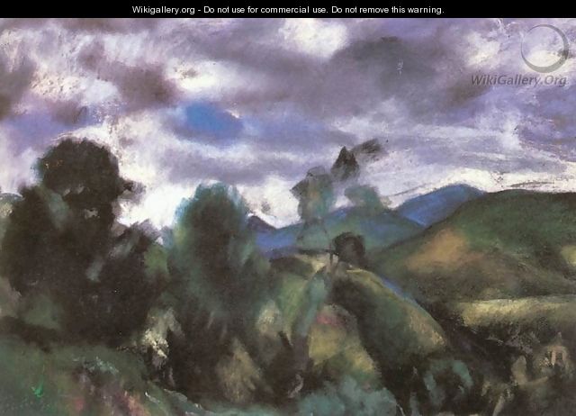 Stormy Landscape 1925 - David Jandi