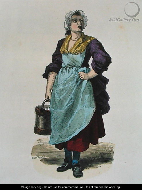 Walnut Seller in 1774 - Burn (Cosson) Smeeton