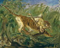 Tiger in the Jungle, 1917 - Max Slevogt