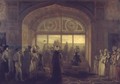Shah Fath Ali, shah of Persia 1797-1835 Receiving Sir Harford Jones in Audience - Robert Smirke
