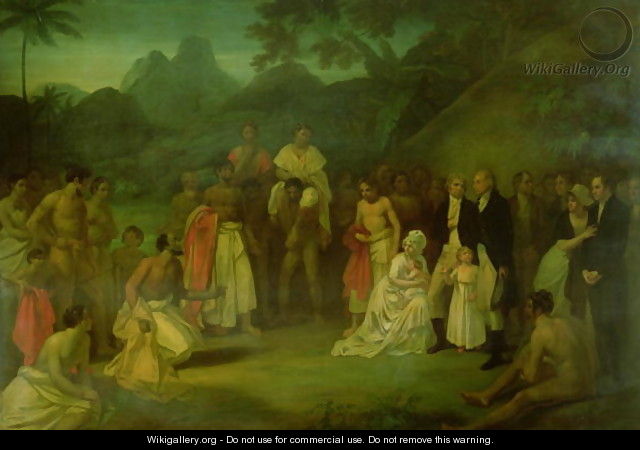 The Cession of Matavi by the High Priest of Tahiti - Robert Smirke