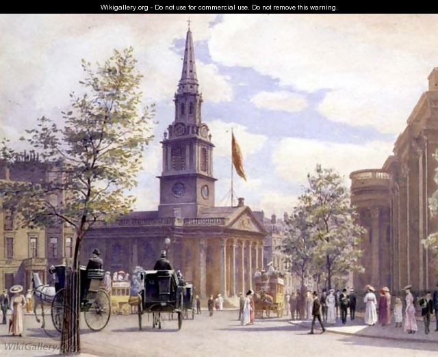 St. Martins in the Fields, London, 1902 - W.H. Simpson