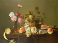 Still Life of Fruit and Flowers - Michiel Simons