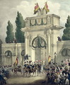 Entry of Prince Leopold of Saxe-Cobourg-Gotha 1790-1865 into Brussels, 21st July 1831 - Gustave Adolphe Simoneau