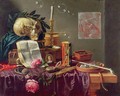 A Vanitas Still Life - Peeter Sion