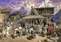 Puja at Chini Bashahr, Himalayas, c.1859-66 - William Simpson