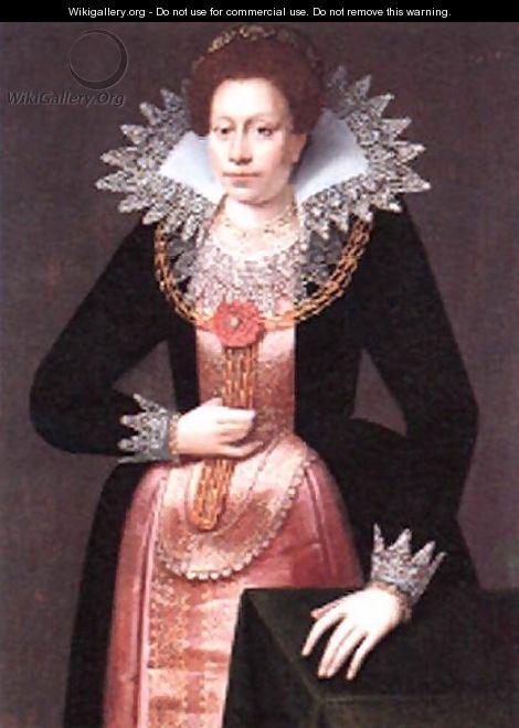 Portrait of a Lady 1615 - Pieter Feddes