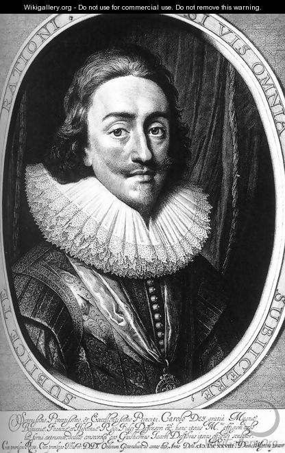 Portrait of Charles I 1628 - Willem Jacobsz Delff