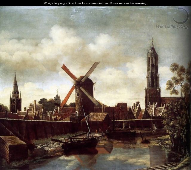 The Harbour of Delft 1658-60 - Daniel Vosmaer