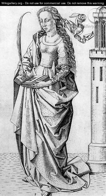 Saint Barbara 1475-1500 - FVB Master