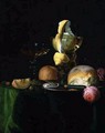 Still-Life with a Peeled Lemon in a Roemer - Simon Luttichuijs