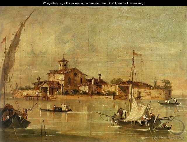 Landscape in the Environs of Venice - Giacomo Guardi