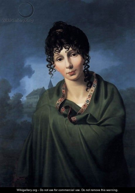 Countess Luise von Voss 1810 - Friedrich Bury
