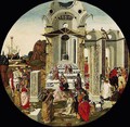 The Adoration of the Magi c. 1495 - Raffaello Botticini