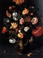 A Vase with Flowers 1613 - Jacob Woutersz Vosmaer