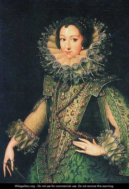 Portrait of an Unknown Lady 1610s - Rodrigo de Villandandro