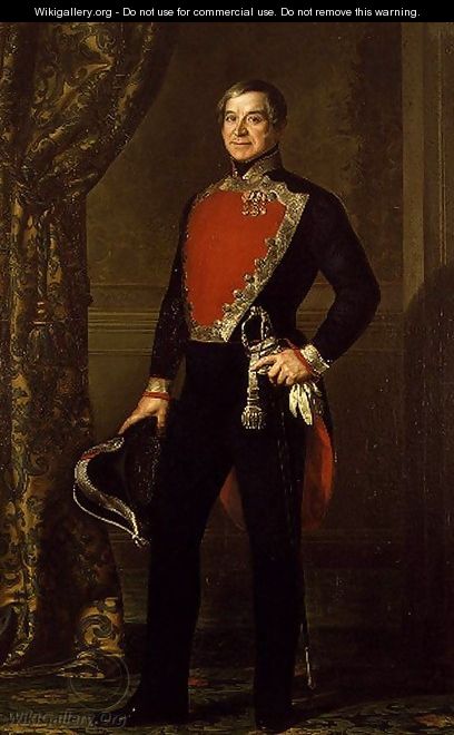 Portrait of Don Francisco Ignacio de Monserrat 1842-50 - Luis Lopez Piquer