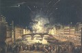 Fireworks over the River Arno - Giovanni Signorini
