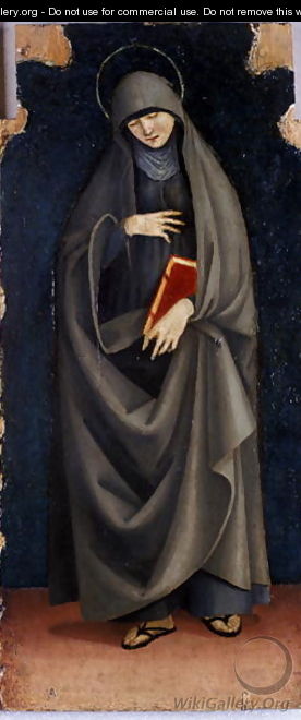 St. Clare, c.1515-20 - Luca Signorelli