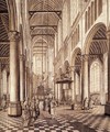 Interior of the Nieuwe Kerk, Delft 1663 - Johannes Coesermans