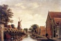 The Delft City Wall with the Houttuinen c. 1650 - Pieter Jansz. van Asch