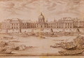 Perspective View of the College des Quatre-Nations - Israël Silvestre the Younger