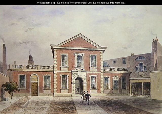 Barber Surgeons Hall, 1846 - Thomas Hosmer Shepherd