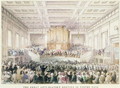 The Great Anti-Slavery Meeting of at Exeter Hall, 1841 - Thomas Hosmer Shepherd