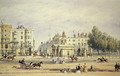 Grosvenor Gate and the New Lodge, 1851 - Thomas Hosmer Shepherd