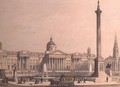 The National Gallery with Nelsons Column - Thomas Hosmer Shepherd