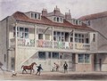 View of the Black Lion Inn, Whitefriars Street, c.1855 - Thomas Hosmer Shepherd