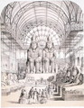 The Nubian Court at The Crystal Palace in Sydenham, c.1851-1855 - Thomas Hosmer Shepherd