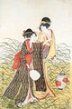 Two Ladies, Edo Period 1603-1868 - Toshusai Sharaku