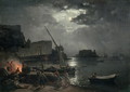 View of Naples in Moonlight, 1829 - Silvestr Fedosievich Shchedrin