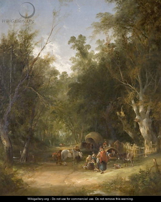 The Gypsy Tent - William Joseph Shayer