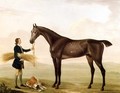 A Dapple Grey Stallion held by a Groom, 1763 - William Shaw