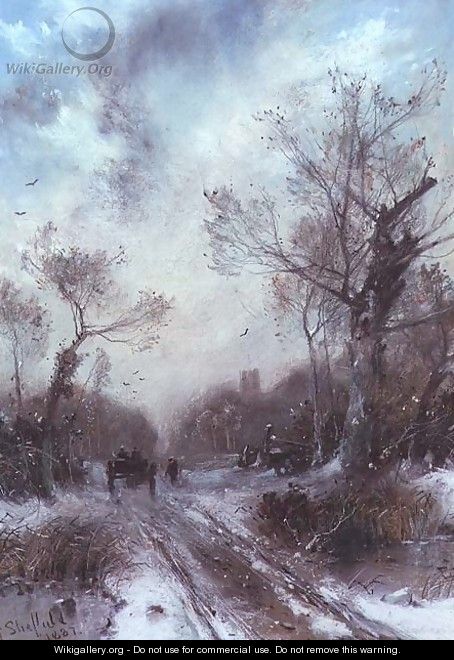 Winter Landscape - George Sheffield