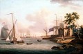 A View of the Royal Yacht Squadron, Isle of Wight - John Thomas Serres