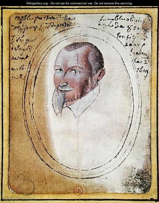 Portrait of Olivier de Serres 1539-1619 - Daniel de Serres