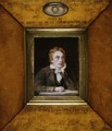 A portrait miniature of John Keats 1795-1821 c.1818 - Joseph Arthur Palliser Severn