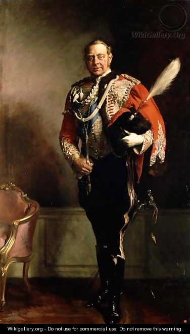 Portrait of Hugh Cecil Lowther, 5th Earl of Lonsdale, 1916 - Charles Haslewood Shannon