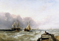 Shipping Off the Dutch Coast, c.1830 - William Clarkson Stanfield