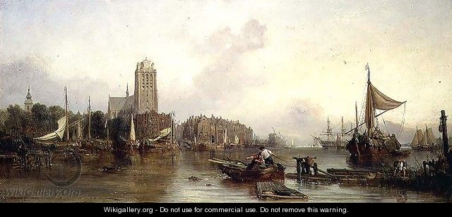 Old Maas, Dordrecht, 1853 - William Clarkson Stanfield
