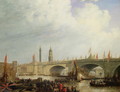 The Opening of London Bridge by William IV, 1831 - William Clarkson Stanfield