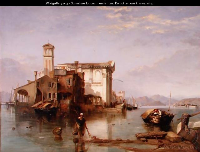 View on the Mediterranean, 1834-35 - George Clarkson Stanfield