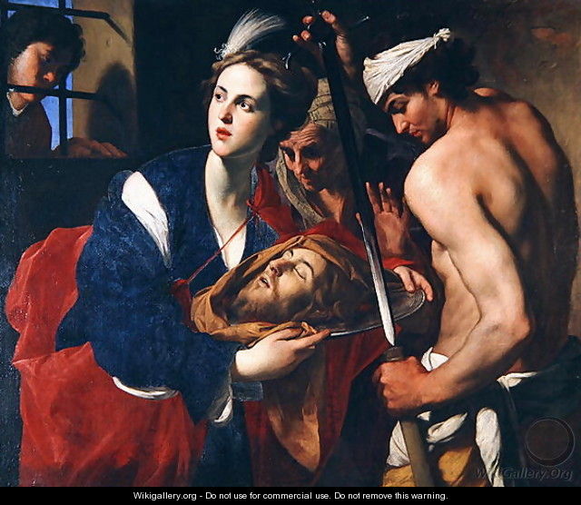 Salome with the Head of John the Baptist - Massimo Stanzione